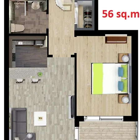 Apartmán Super Luxury Burgas City